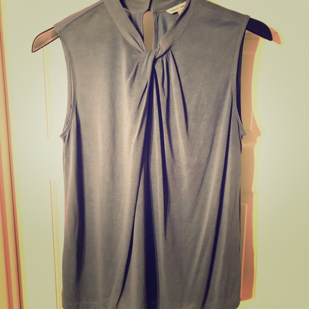 Sleeveless blouse NAKED ZEBRA